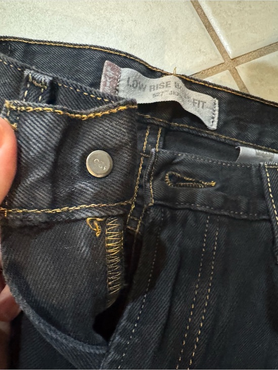 Levi's Denim - Y2K vintage Dark Wash Low Rise Levi’s 527 with Contrast Stitching made in Mexico